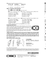 Предварительный просмотр 2 страницы DSC WS4959 Operating Instructions