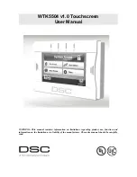 Preview for 1 page of DSC WTK5504 User Manual