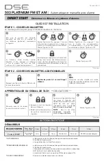 DSE 503 PLATINUM Installation Manual preview