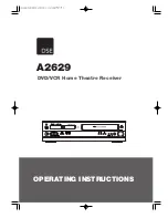 DSE A2629 Operating Instructions Manual preview