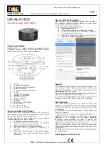 Предварительный просмотр 1 страницы DSE DK-AL4-HDS User Manual