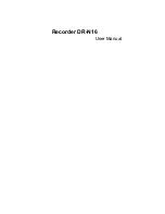 Preview for 1 page of DSE DR-N16 User Manual