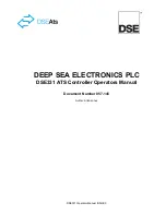 Предварительный просмотр 1 страницы DSE DSE331 Operator'S Manual