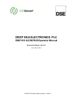 Preview for 1 page of DSE DSE7410 Operator'S Manual