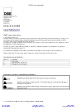 Preview for 2 page of DSE DSEPOWER DSE871 Series Manual