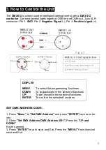 Preview for 6 page of DSE Flower Effect Moving Head User Manual