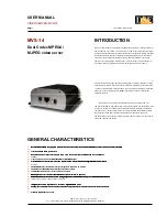 DSE MVS-14 User Manual preview