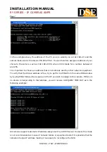 Preview for 7 page of DSE RY Series Installation Manual