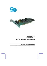 DSE XH1137 Installation Manual предпросмотр