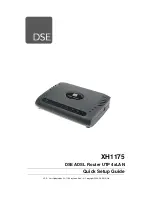 Предварительный просмотр 1 страницы DSE xh1175 Quick Setup Manual