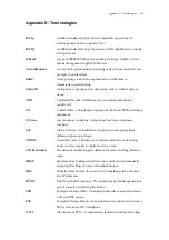 Preview for 181 page of DSG Technology InterPBX Blaze1200 Installation And Configuration Manual