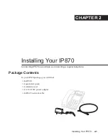 Preview for 8 page of DSG IP870 Operation Manual