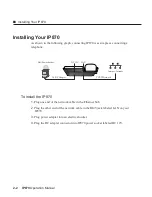 Preview for 9 page of DSG IP870 Operation Manual