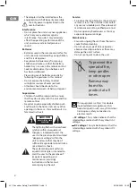 Preview for 2 page of DSG TH-D437H Manual