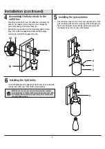 Preview for 6 page of DSI LIGHTING 305 202 732 Use And Care Manual