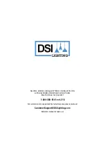 Preview for 9 page of DSI LIGHTING 305 202 732 Use And Care Manual