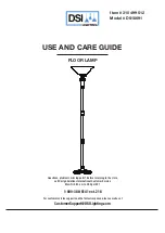 Предварительный просмотр 1 страницы DSI LIGHTING 310 499 512 Use And Care Manual