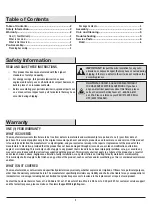 Preview for 2 page of DSI LIGHTING 310 499 945 Use And Care Manual