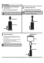 Preview for 4 page of DSI LIGHTING 310 499 945 Use And Care Manual