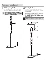 Preview for 5 page of DSI LIGHTING 310 500 021 Use And Care Manual