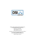 Preview for 8 page of DSI LIGHTING 310 500 021 Use And Care Manual