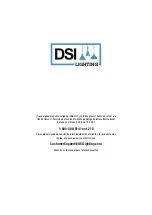 Preview for 16 page of DSI LIGHTING 310 500 021 Use And Care Manual