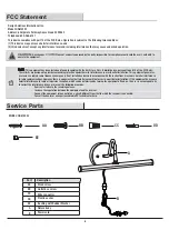 Предварительный просмотр 8 страницы DSI LIGHTING HD6153A1 Use And Care Manual