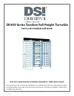 Предварительный просмотр 1 страницы DSI DS400 Series Service & Installation Manual