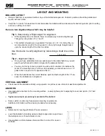 Preview for 14 page of DSI ES8900 Installation And Operation Manual