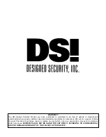 Preview for 41 page of DSI ES8900 Installation And Operation Manual