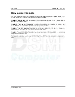 Preview for 3 page of DSM Computer AG 96D2431o User Manual