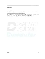 Preview for 20 page of DSM Computer AG 96D2431o User Manual