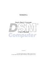 DSM Computer AG 96M4281o User Manual preview