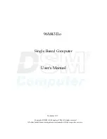 Preview for 1 page of DSM Computer AG 96M4311o User Manual