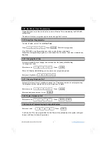 Предварительный просмотр 10 страницы DSP AD1200 Instruction