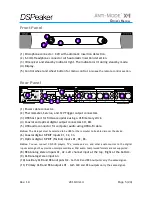 Preview for 5 page of DSPeaker Anti-Mode X4 Owner'S Manual