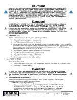 Preview for 19 page of DSPM Cobra Plus Standby Maintenance Manual