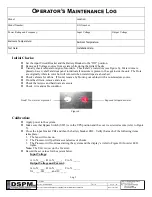Preview for 25 page of DSPM Cobra Plus Standby Maintenance Manual