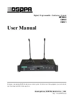 DSPPA CM-60 User Manual preview