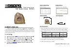 DSPPA DSP643 Owner'S Manual предпросмотр