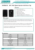 DSPPA DSP8063B Quick Start Manual preview