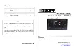 DSPPA MAG808C Manual preview