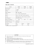 Preview for 5 page of DSPPA MP 1500 Operation Instructions Manual