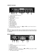 Preview for 2 page of DSPPA MP 200P II Owner'S Manual