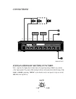 Preview for 4 page of DSPPA MP 200P II Owner'S Manual