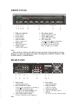 Предварительный просмотр 3 страницы DSPPA MP1000PIII Owner'S Manual