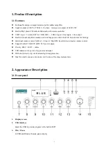 Предварительный просмотр 4 страницы DSPPA MP35UB Operation Instructions Manual