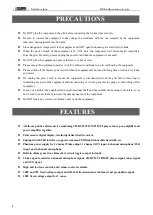 Preview for 2 page of DSPPA MP7806 Operation Manual