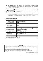 Preview for 3 page of DSPPA PC1007C Owner'S Manual