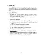 Preview for 6 page of DSPPA PC1010H User Manual